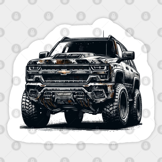 Chevrolet K5 Blazer Sticker by Vehicles-Art